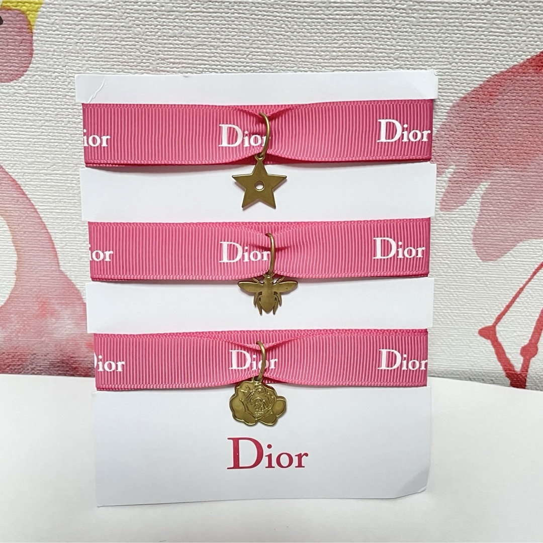 Dior ディオール チャーム付き リボン - アクセサリー