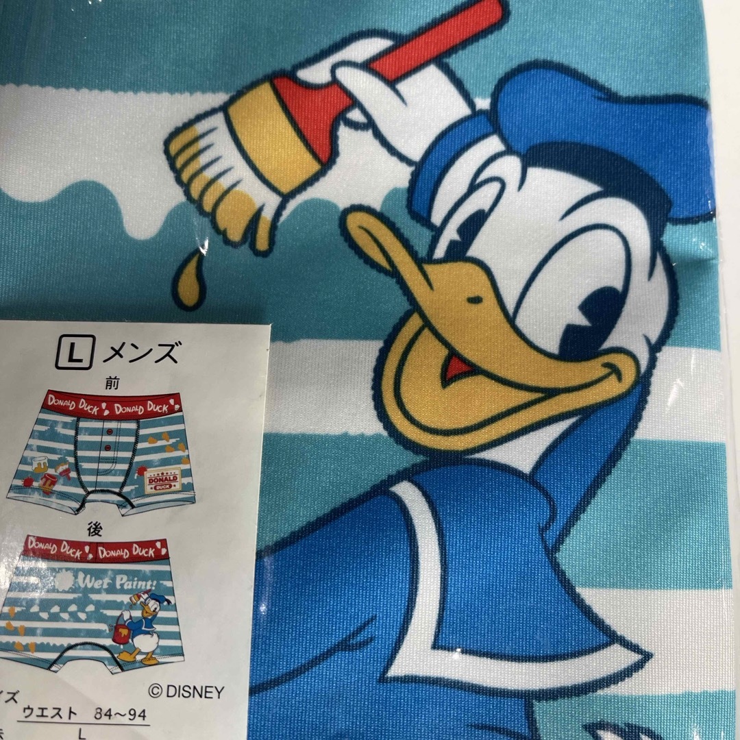 Disney(ディズニー)の東京デズニーリゾート⭐︎ボクサーパンツ⭐︎メンズL ドナルド メンズのアンダーウェア(ボクサーパンツ)の商品写真
