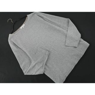 グローバルワーク(GLOBAL WORK)のグローバルワーク カットソー sizeM/グレー ◇■ メンズ(Tシャツ/カットソー(七分/長袖))