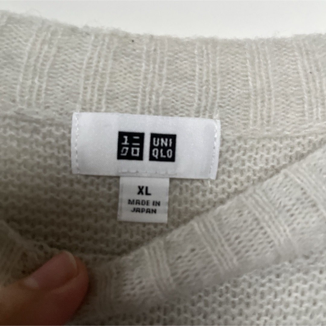 UNIQLO(ユニクロ)の３Ｄスフレクルーネックセーター メンズのトップス(ニット/セーター)の商品写真