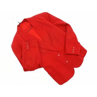 ケンゾー(KENZO)のKENZO ケンゾー テーラード ジャケット sizeM/赤 ◇■ レディース(テーラードジャケット)