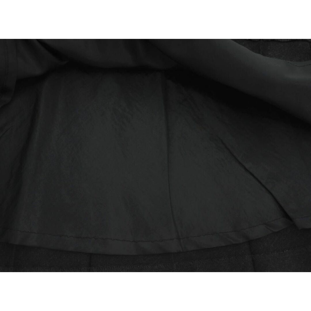 kumikyoku（組曲）(クミキョク)のKUMIKYOKU 組曲 ウール混 Aライン 台形 スカート size1/チャコール ◇■ レディース レディースのスカート(ミニスカート)の商品写真