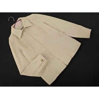 ロートレアモン(LAUTREAMONT)のLAUTREAMONT ロートレアモン ジップアップ ジャケット size2/ベージュ ◇■ レディース(その他)