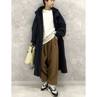 未使用 ATON PURE CAMEL LODEN コート 00 エイトン