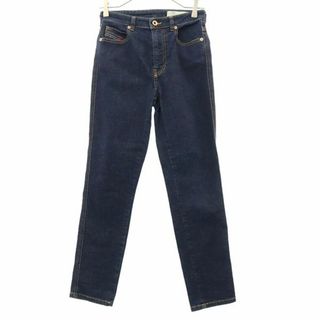 ディーゼル(DIESEL)のディーゼル イタリア製 スリム デニムパンツ W25 ネイビー DIESEL ジーンズ レディース 【中古】  【240126】(ショートパンツ)