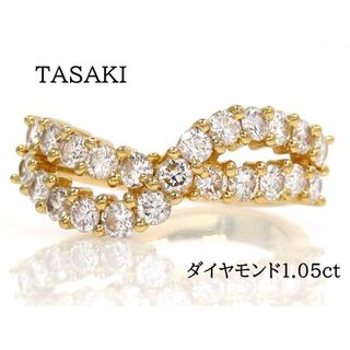 タサキ(TASAKI)のTASAKI タサキ K18 ダイヤモンド1.05ct リング イエローゴールド(リング(指輪))