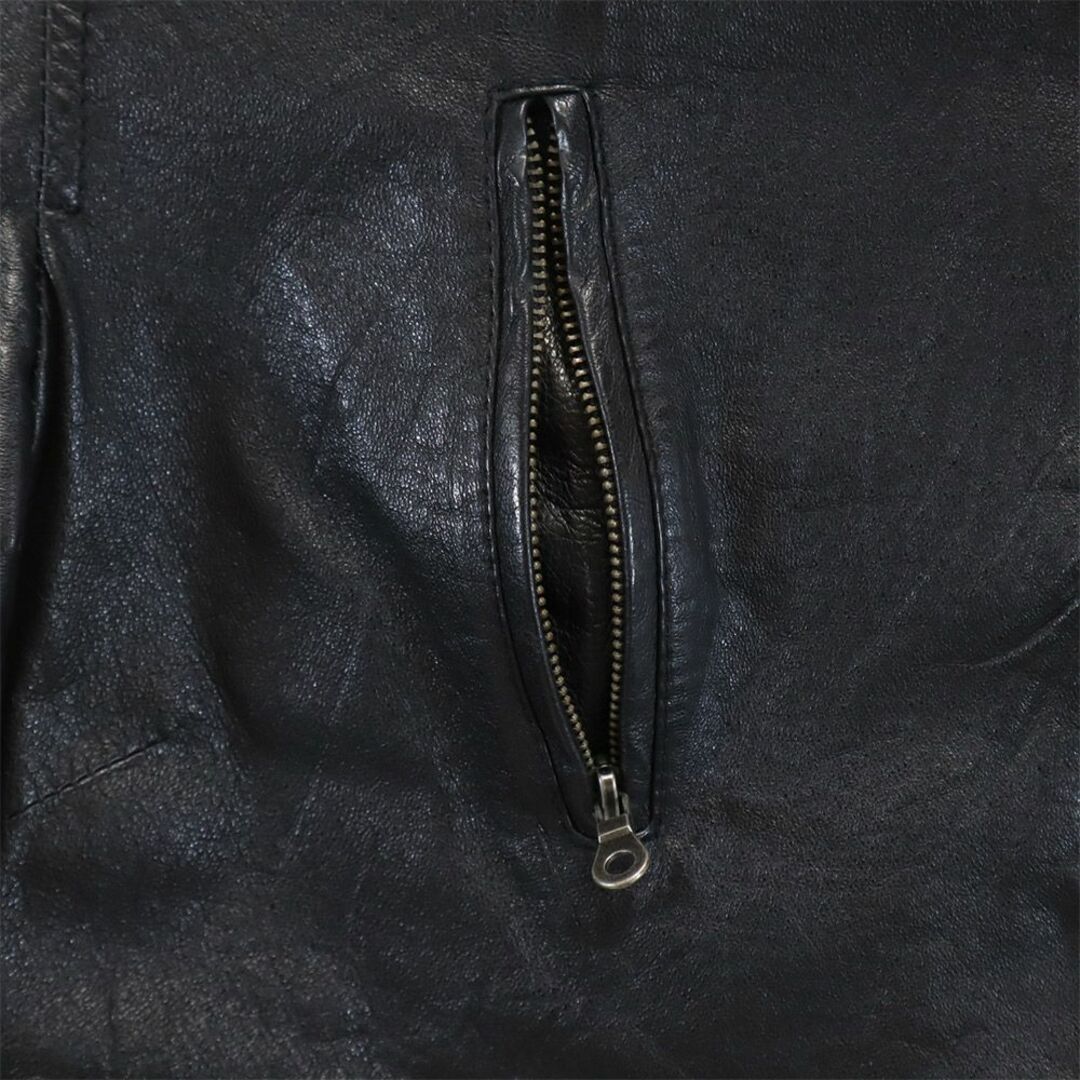 SNIDEL(スナイデル)のスナイデル ライダースジャケット 0 ブラック snidel レディース 古着 【240126】 レディースのジャケット/アウター(ライダースジャケット)の商品写真