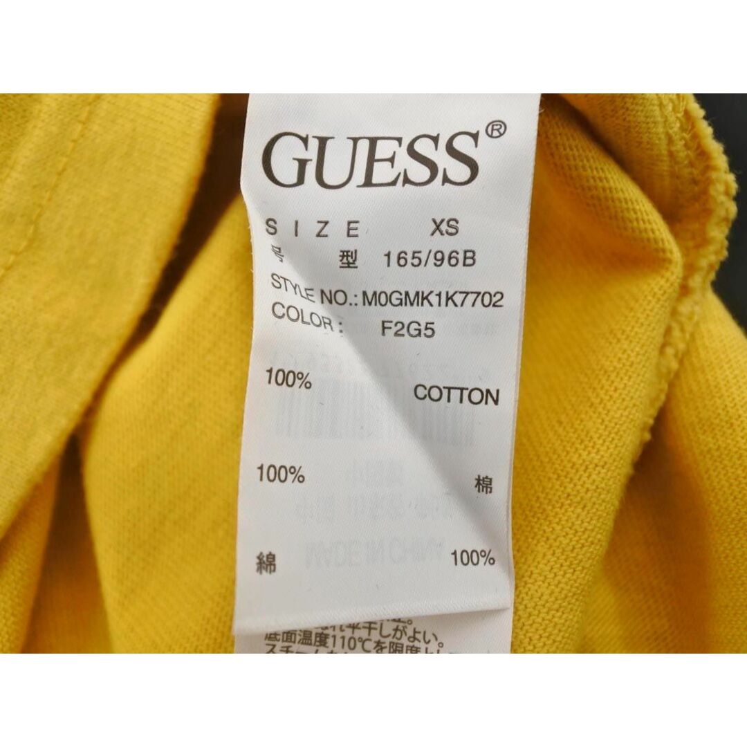 GUESS(ゲス)のGUESS ゲス プリント 長袖 Tシャツ sizeXS/黄 ◇■ メンズ メンズのトップス(Tシャツ/カットソー(七分/長袖))の商品写真