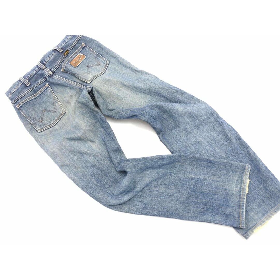 Wrangler(ラングラー)のラングラー USED加工 デニムパンツ size28/青 ■■ メンズ メンズのパンツ(デニム/ジーンズ)の商品写真