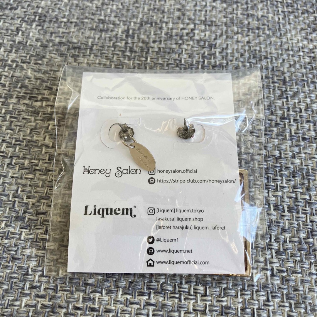 Honey Salon(ハニーサロン)のliquem ハニーサロンコラボ　ピアス レディースのアクセサリー(ピアス)の商品写真