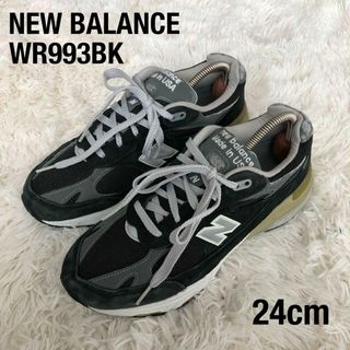 ニューバランス(New Balance)のニューバランスNEWBALANCEスニーカーブラック黒WR993BK24cm(スニーカー)