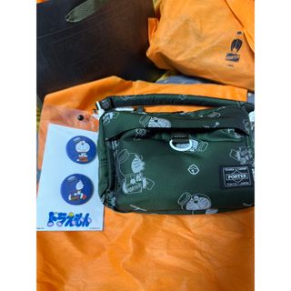 ポーター(PORTER)のドラえもん × PORTER ショルダーバッグ 緑(ショルダーバッグ)