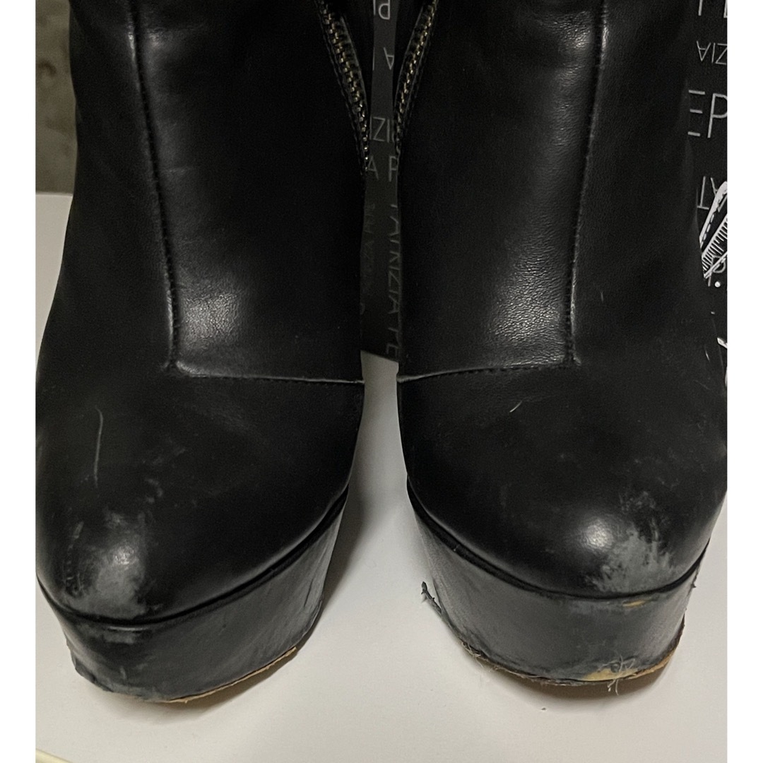 PATRIZIA PEPE(パトリツィアペペ)のPATRIZIA PEPE ウェッジショートブーツ（Black） レディースの靴/シューズ(ブーツ)の商品写真