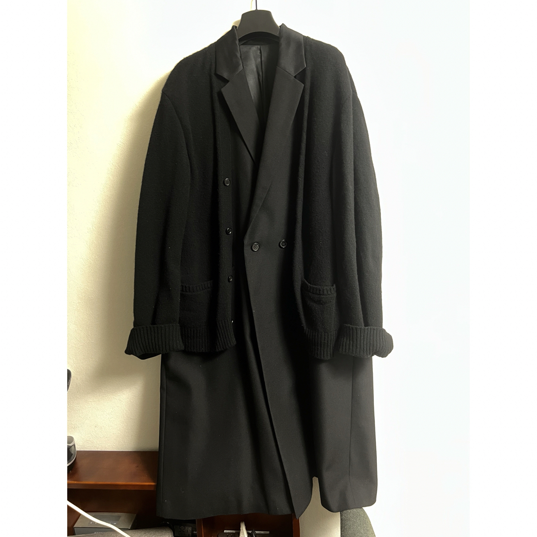 UNDERCOVER - 21AW ニットドッキング チェスターコートの通販 by UNDERCOVER - 21AW ニットドッキング チェスターコートの通販 by