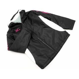 ミズノ(MIZUNO)のMIZUNO ミズノ フード 中綿 ジャケット sizeM/黒ｘ白 ◆■ メンズ(その他)