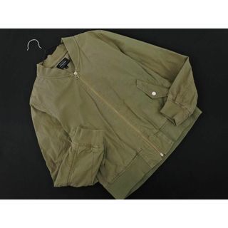 ユナイテッドアローズ(UNITED ARROWS)のgreen label relaxing グリーンレーベルリラクシング ユナイテッドアローズ ブルゾン ジャケット size38/カーキ ◇■ レディース(その他)