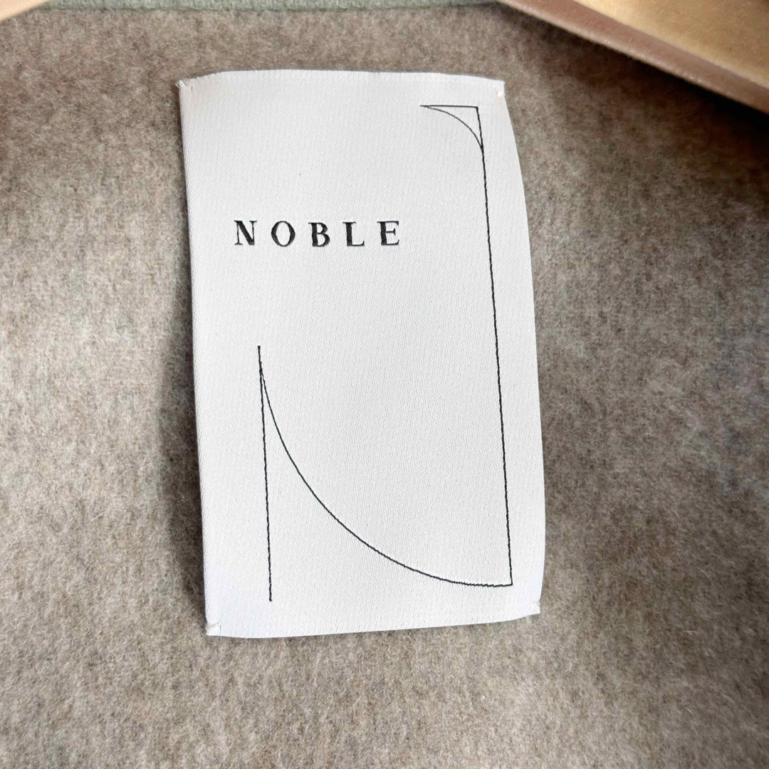 Noble(ノーブル)の2点専用✨ ノーブル W/Nyリバーロングチェスターコート ダブルフェイス  M レディースのジャケット/アウター(ロングコート)の商品写真