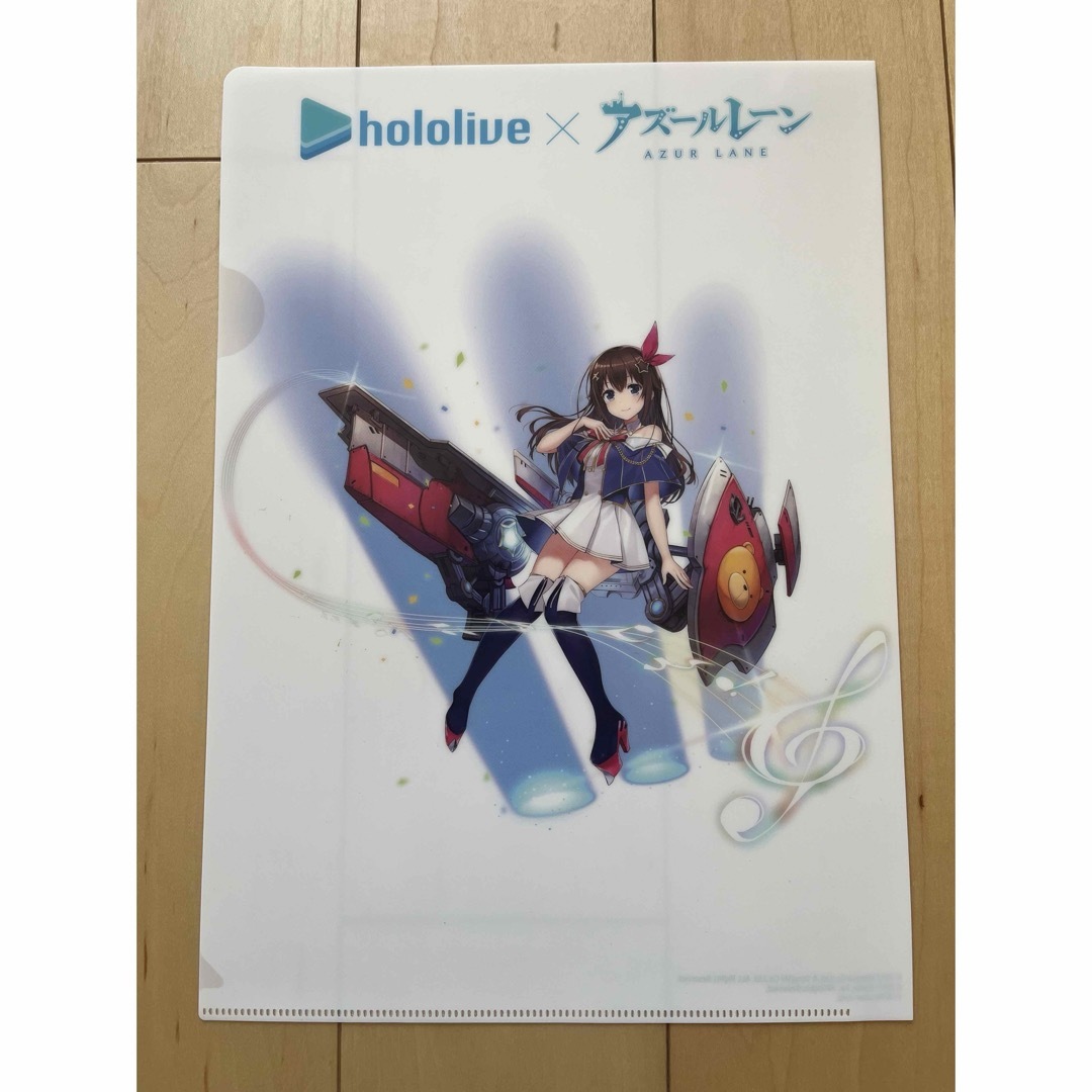 ときのそら「バーチャルYouTuber hololive×アズールレーン」 エンタメ/ホビーのアニメグッズ(クリアファイル)の商品写真