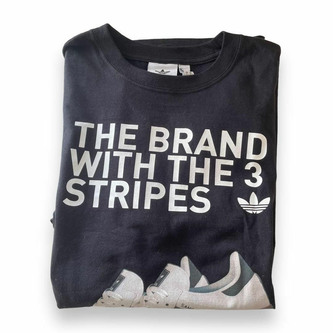 adidas(アディダス)の激レア！ adidas アディダス SAMBA Tシャツ メンズ S ブラック メンズのトップス(Tシャツ/カットソー(半袖/袖なし))の商品写真