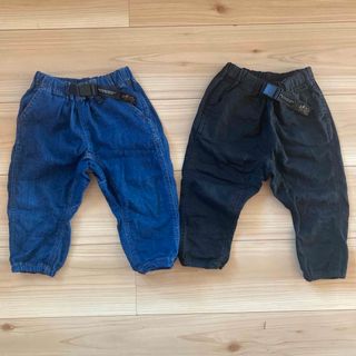 エフオーキッズ(F.O.KIDS)のデニム　パンツ 90 双子コーデ(パンツ/スパッツ)