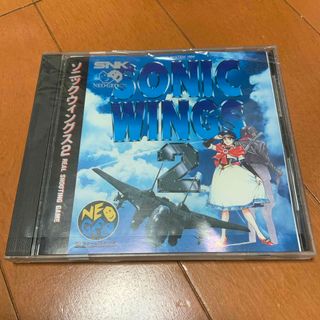 エスエヌケイ(SNK)のネオジオCDソフト　ソニックウイングス2 中古ジャンク品(家庭用ゲームソフト)