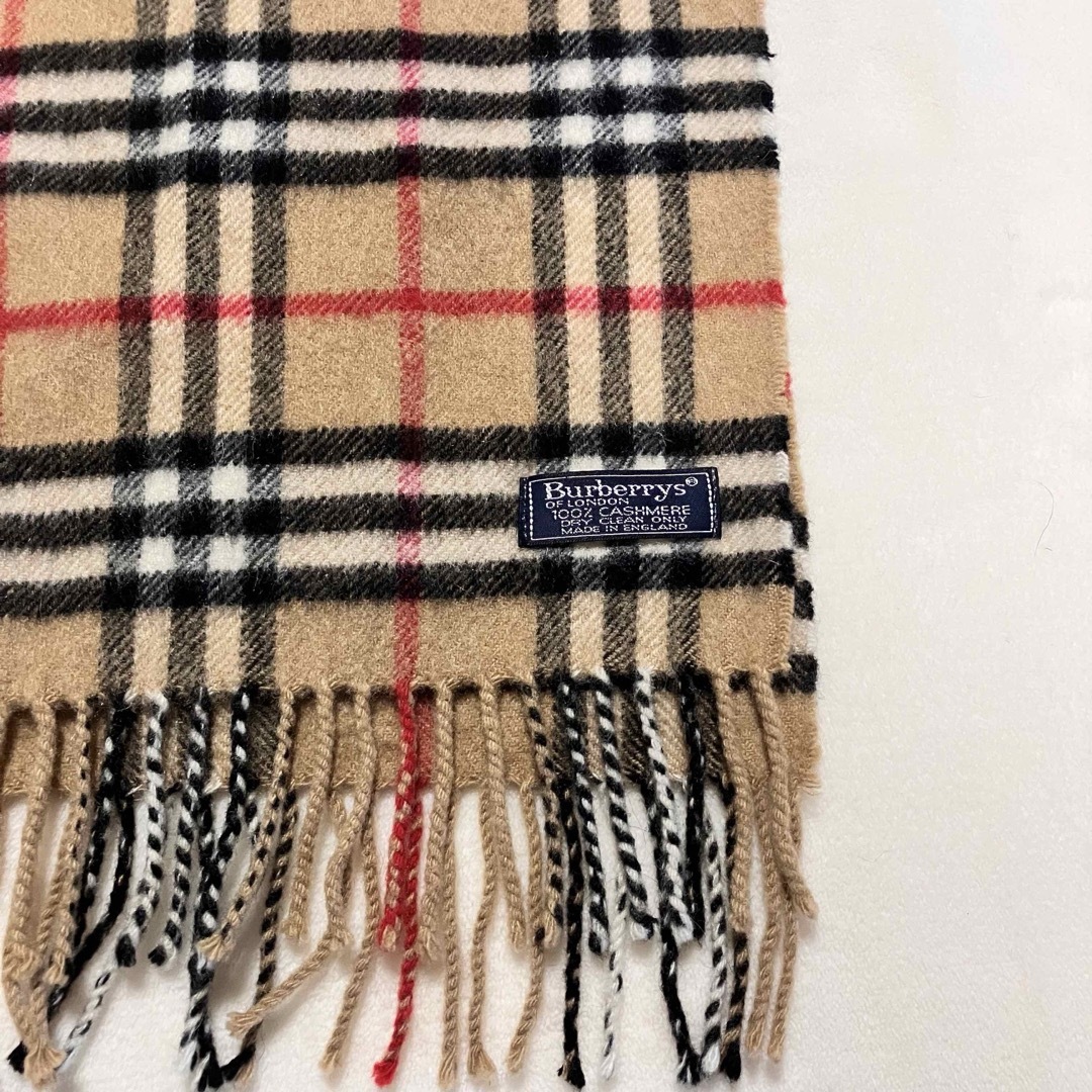 BURBERRY(バーバリー)のBurberrys 90' カシミア 100% ノバチェック マフラー レディースのファッション小物(マフラー/ショール)の商品写真