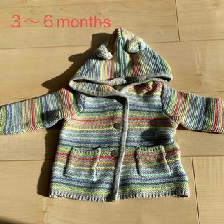 ベビーギャップ(babyGAP)のギャップ　３〜６months(カーディガン/ボレロ)