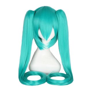 初音ミク　ウィッグ　コスプレ　新品未使用(ウィッグ)