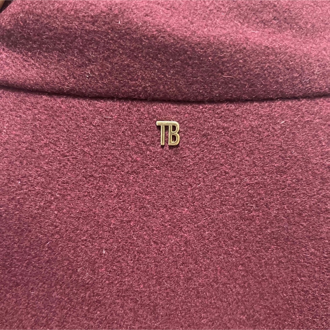 TED BAKER(テッドベイカー)の【美品】一度のみ着用 Ted Baker カシミヤ混コート レディースのジャケット/アウター(毛皮/ファーコート)の商品写真