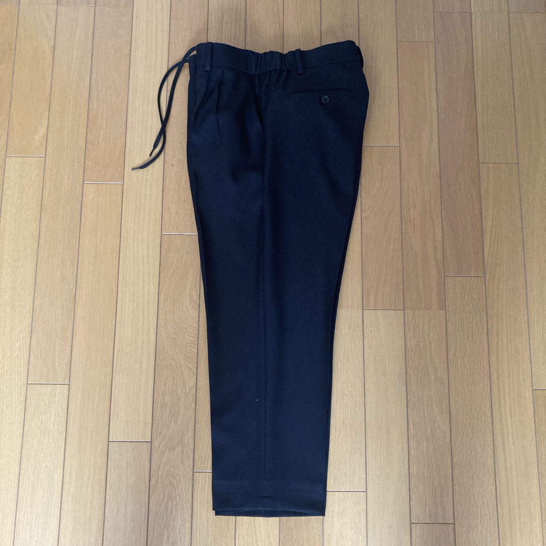 PUBLIC TOKYO(パブリックトウキョウ)の【美品】エバークリースGRツイルワイドテーパードスラックス　ブラック　2 メンズのパンツ(スラックス)の商品写真