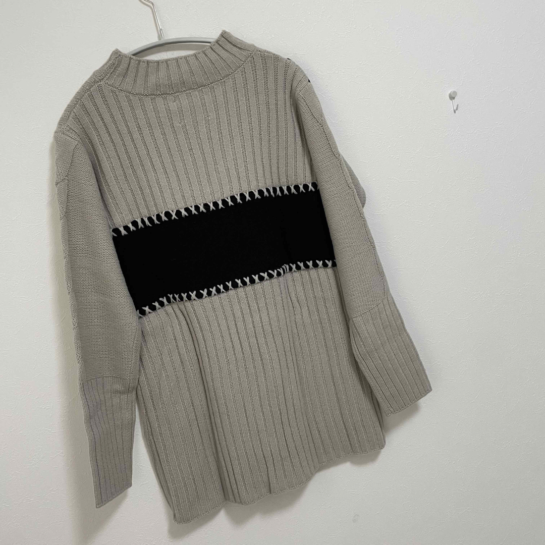 アメリ X STITCH BUSTIER KNIT  ニット