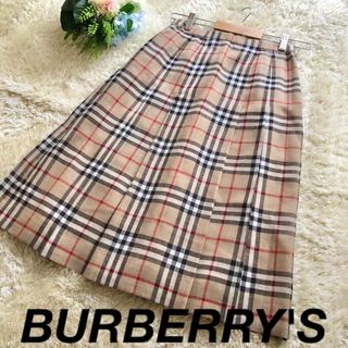 BURBERRY - 美品 バーバリー ロンドン ニット スカート グレーの通販 ...