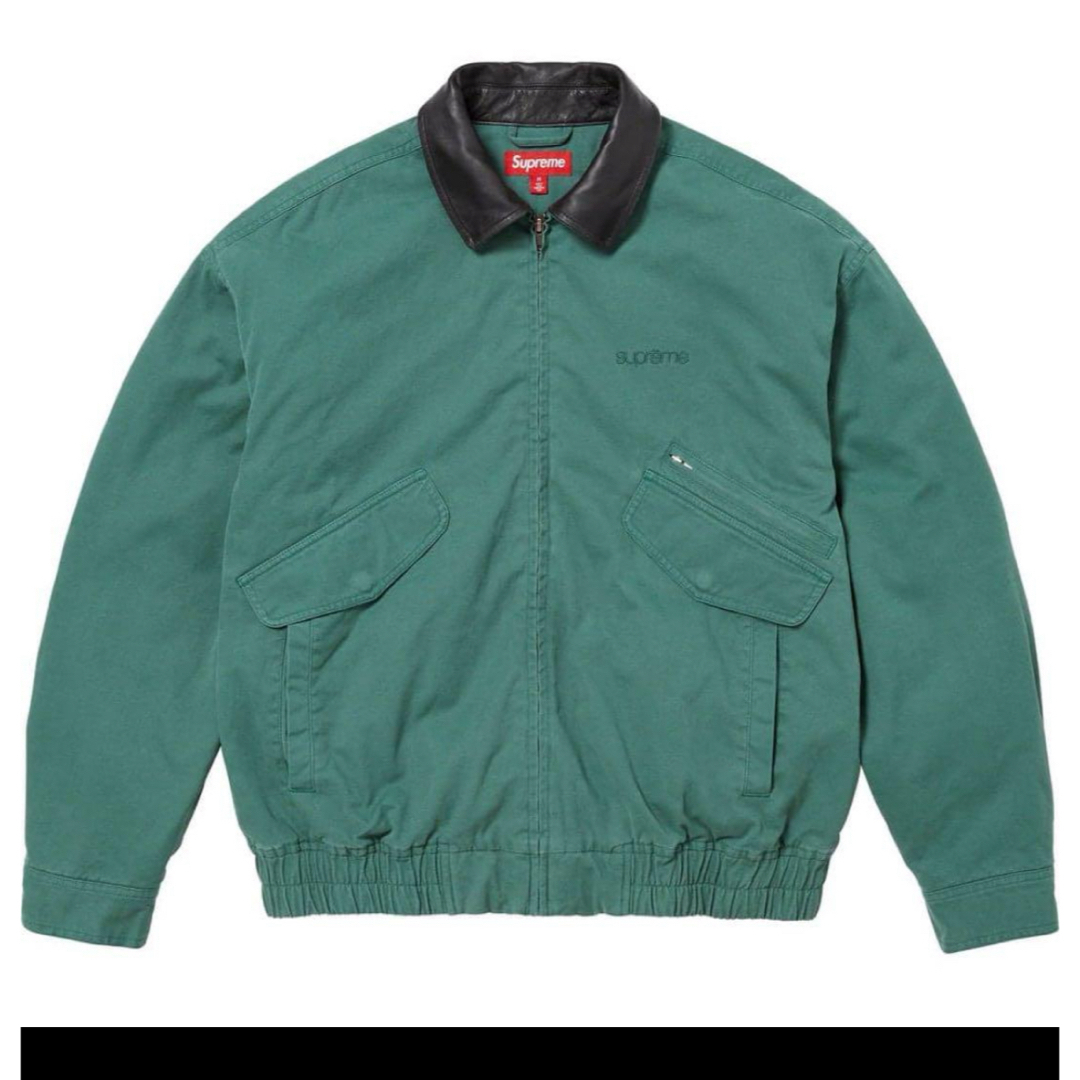 Supreme(シュプリーム)のSupreme Leather Collar Utility Jacket メンズのジャケット/アウター(ブルゾン)の商品写真