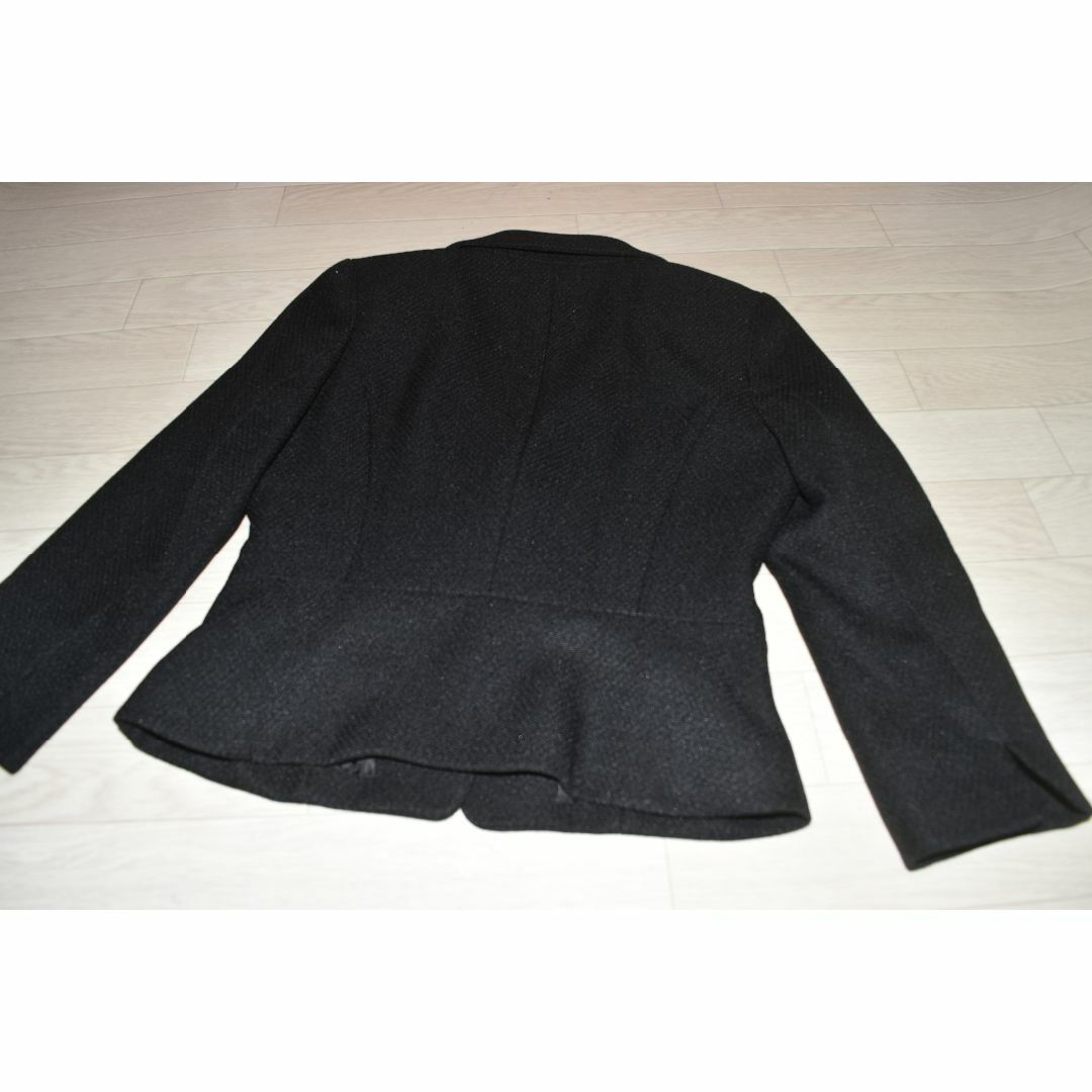 美品 SAVIem スーツ　7AR　ブラック レディースのフォーマル/ドレス(スーツ)の商品写真