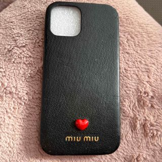 IPhone 12 pro ケース　miumiu(iPhoneケース)