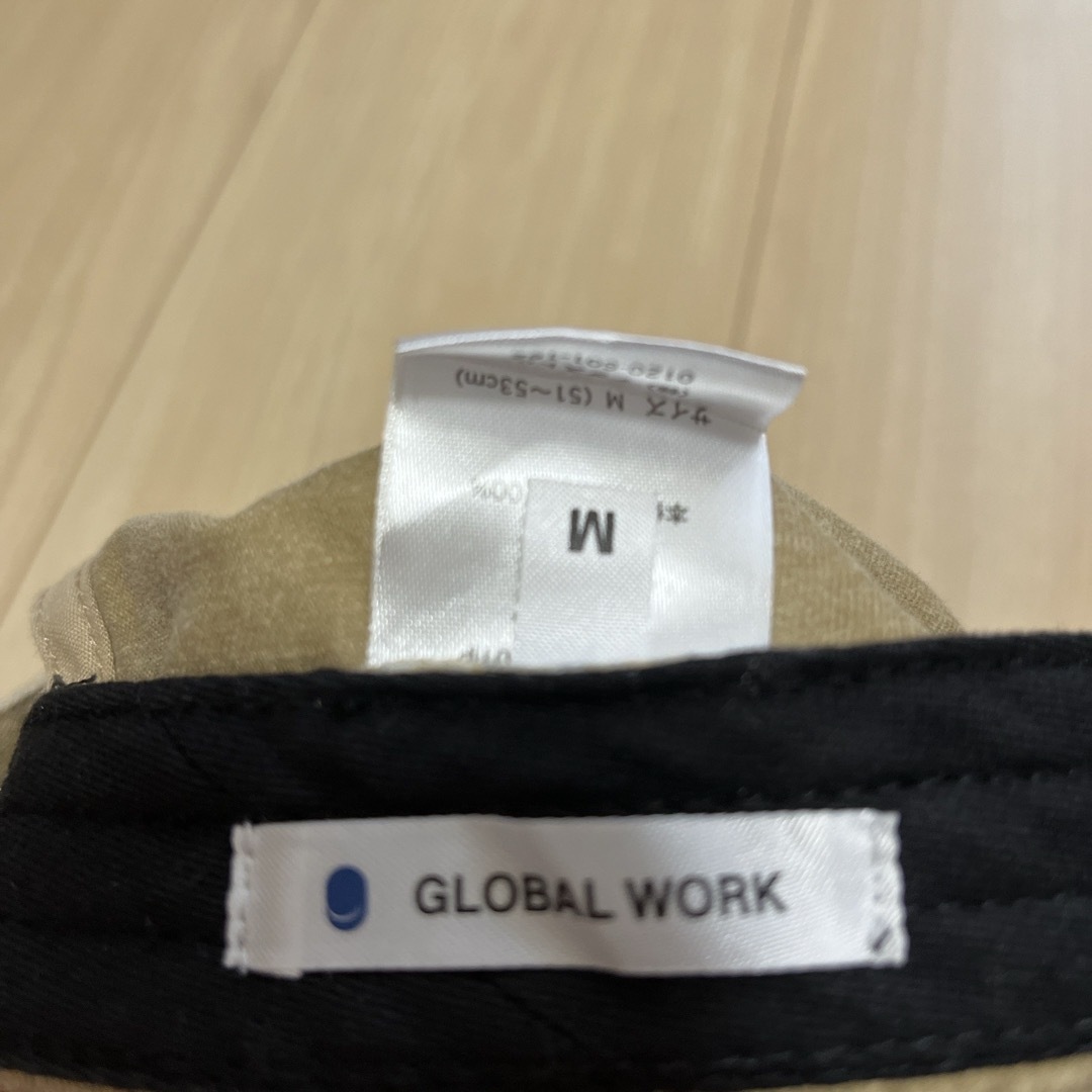 GLOBAL WORK(グローバルワーク)の帽子　GLOBALWORK CAP キッズ キッズ/ベビー/マタニティのこども用ファッション小物(帽子)の商品写真