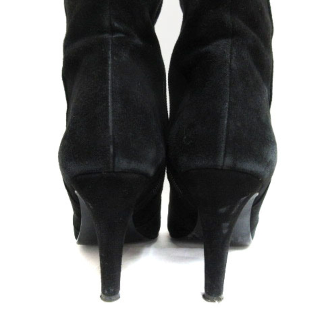 DIANA(ダイアナ)のダイアナ DIANA ロング ブーツ スエード 21.5cm ブラック レディースの靴/シューズ(ブーツ)の商品写真