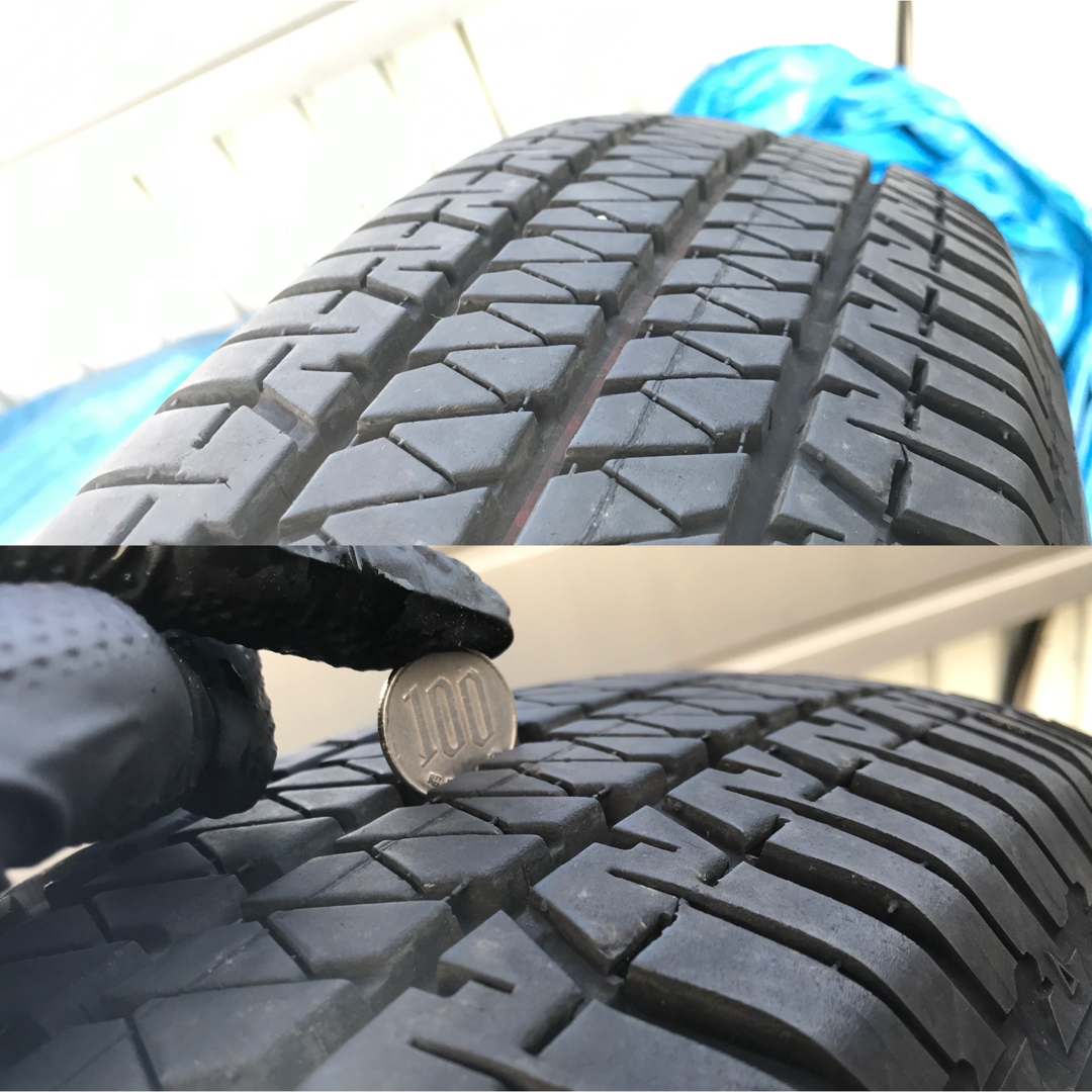 BRIDGESTONE(ブリヂストン)の☆ 175/80R16 ジムニー　中古タイヤ　４本　☆ 自動車/バイクの自動車(タイヤ)の商品写真