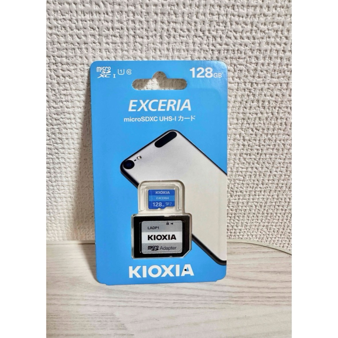 microSDカード　マイクロSDカード　128GB キオクシア　東芝　1枚 スマホ/家電/カメラのスマートフォン/携帯電話(その他)の商品写真