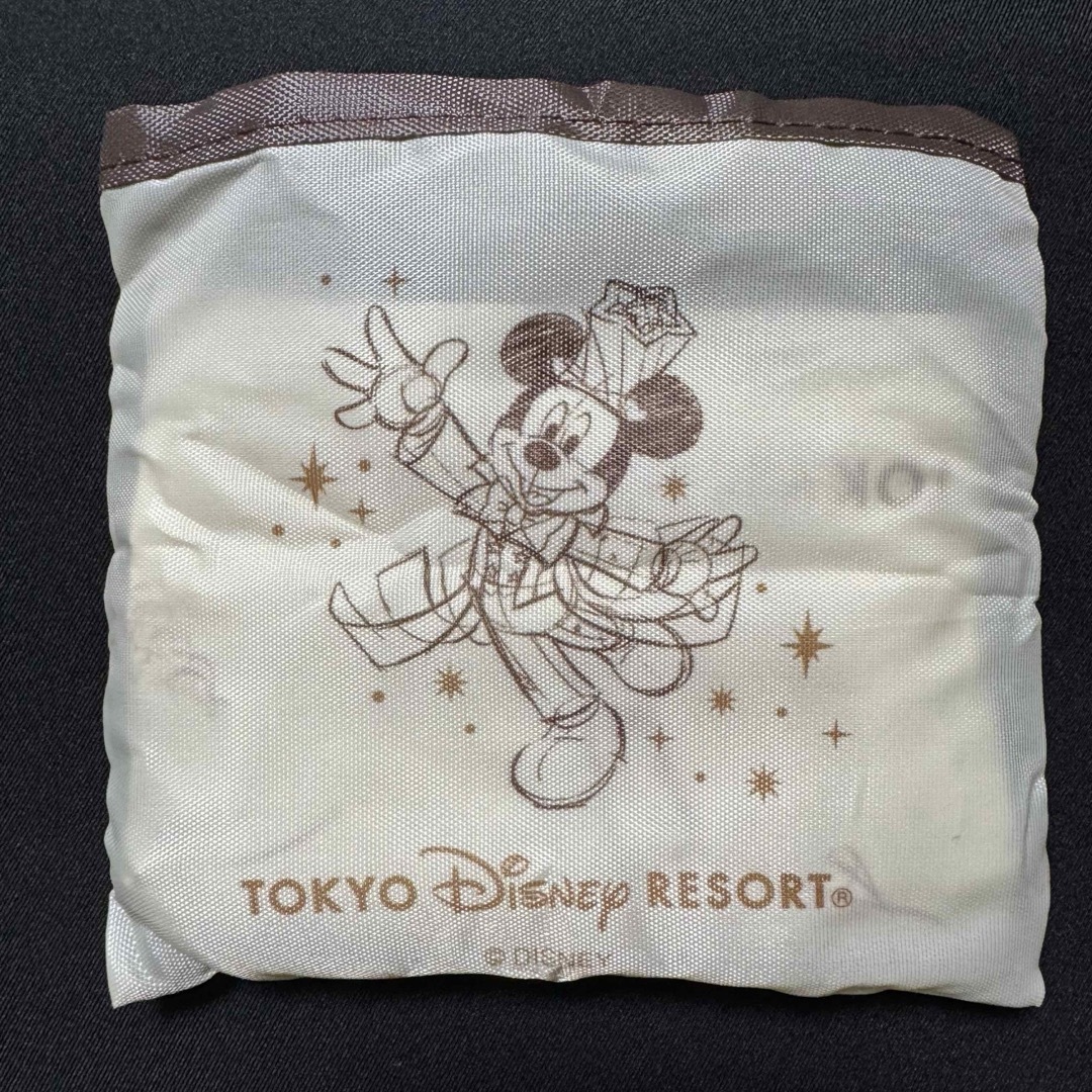 ミッキー　エコバッグ　ディズニー　カプセルトイ レディースのバッグ(エコバッグ)の商品写真