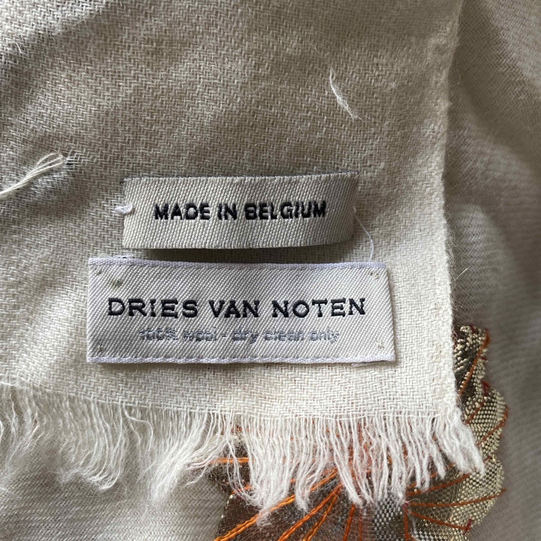 DRIES VAN NOTEN(ドリスヴァンノッテン)のドリスヴァンノッテン　ストール　マフラー　ウール メンズのファッション小物(ストール)の商品写真