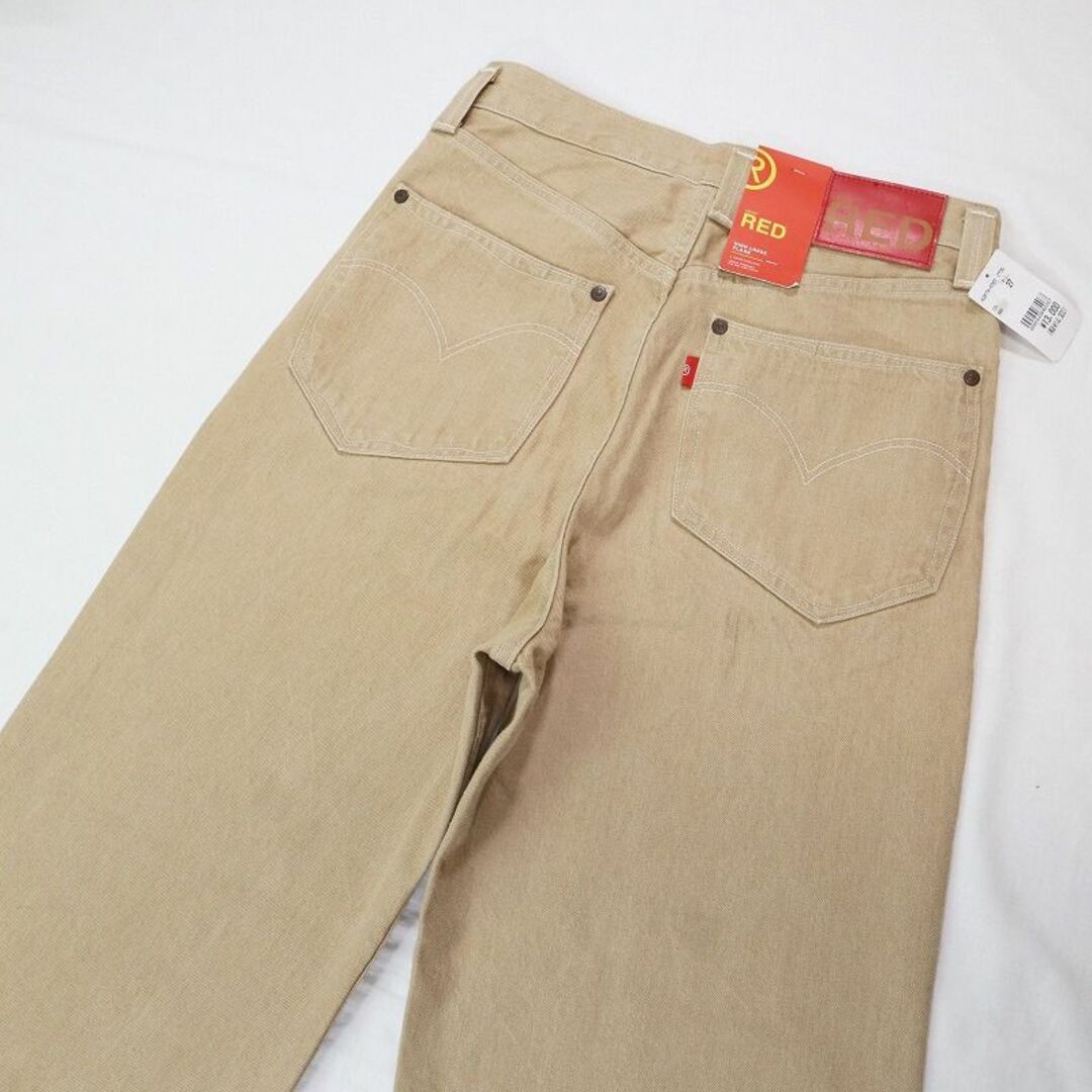Levi's(リーバイス)の未使用品 リーバイス レッド ハイルーズフレアパンツ ブラウン W27 メンズのパンツ(デニム/ジーンズ)の商品写真