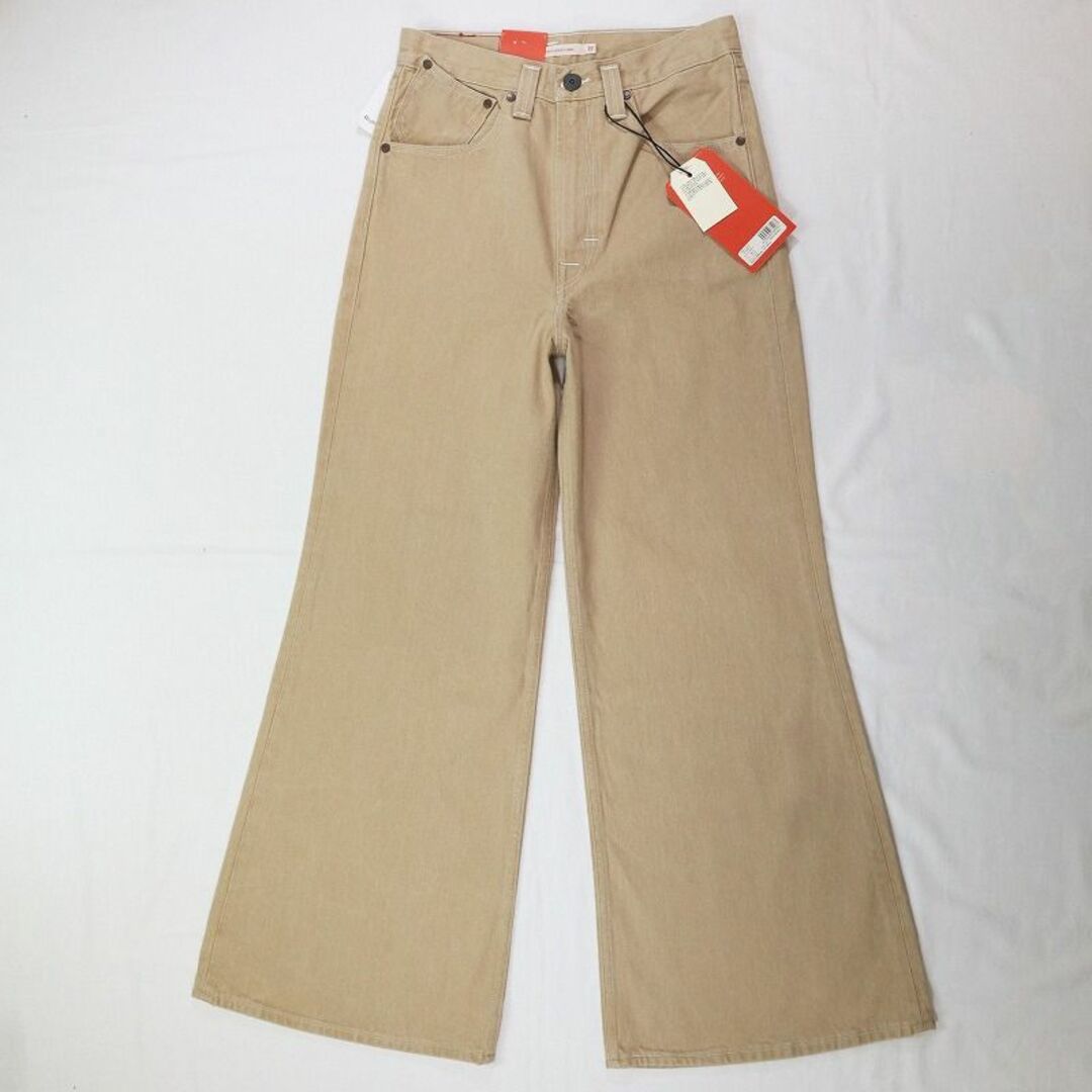 Levi's(リーバイス)の未使用品 リーバイス レッド ハイルーズフレアパンツ ブラウン W27 メンズのパンツ(デニム/ジーンズ)の商品写真