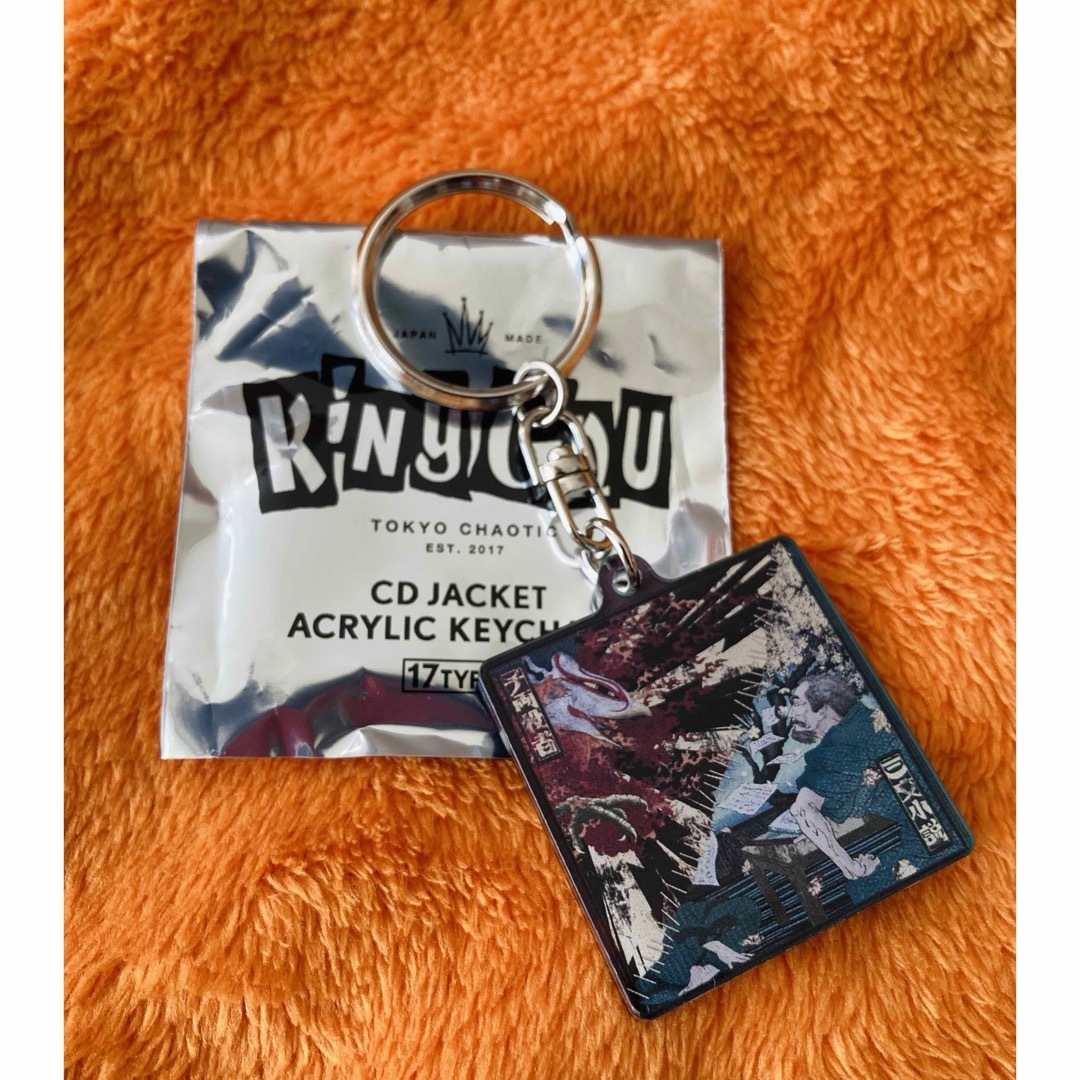 King Gnu CDジャケット アクリルキーホルダー 千両役者/三文小説 King Gnu CDジャケット アクリルキーホルダー 千両役者/三文小説