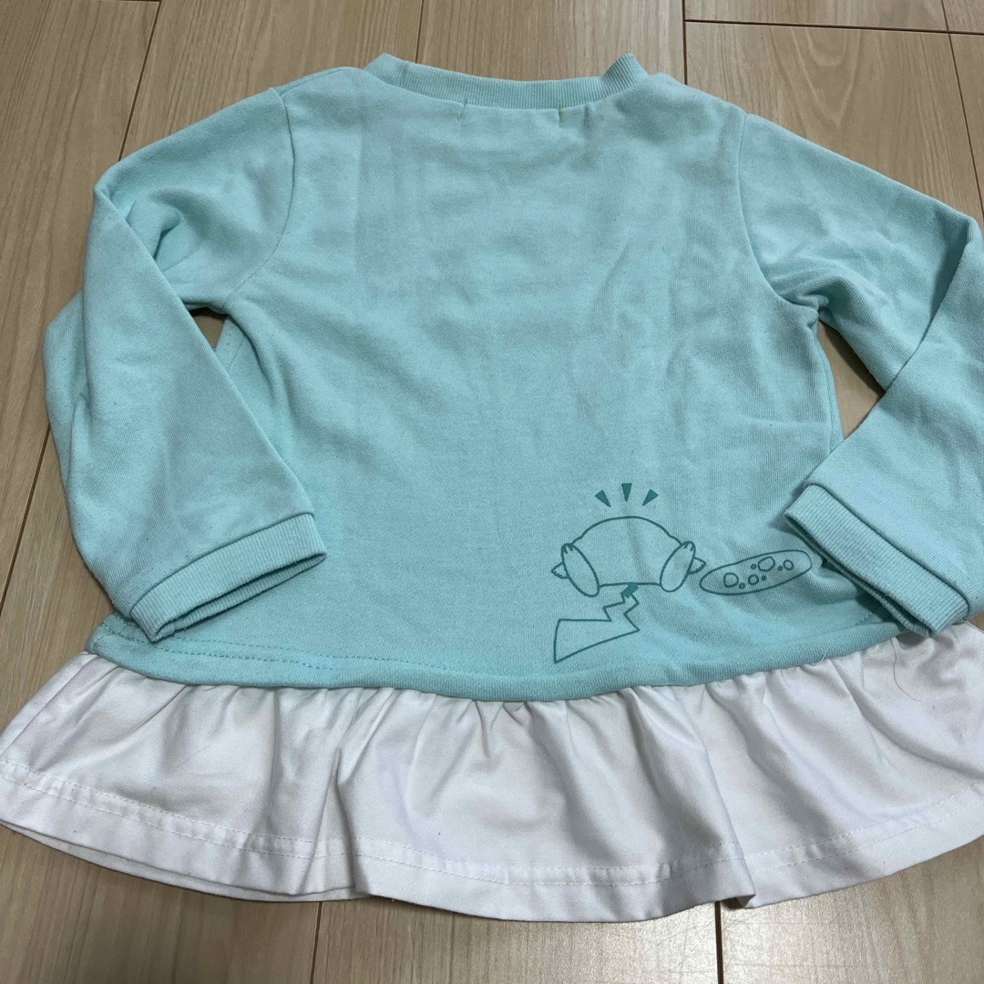 ポケモン(ポケモン)のポケモン　110 上着⭐️ピカチュウ キッズ/ベビー/マタニティのキッズ服女の子用(90cm~)(ジャケット/上着)の商品写真