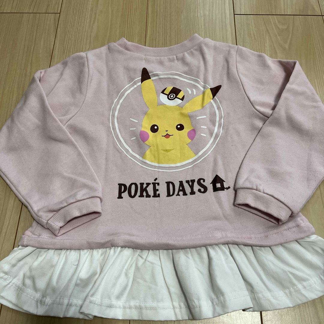 ポケモン(ポケモン)のポケモン　110 上着⭐️ピカチュウ キッズ/ベビー/マタニティのキッズ服女の子用(90cm~)(ジャケット/上着)の商品写真