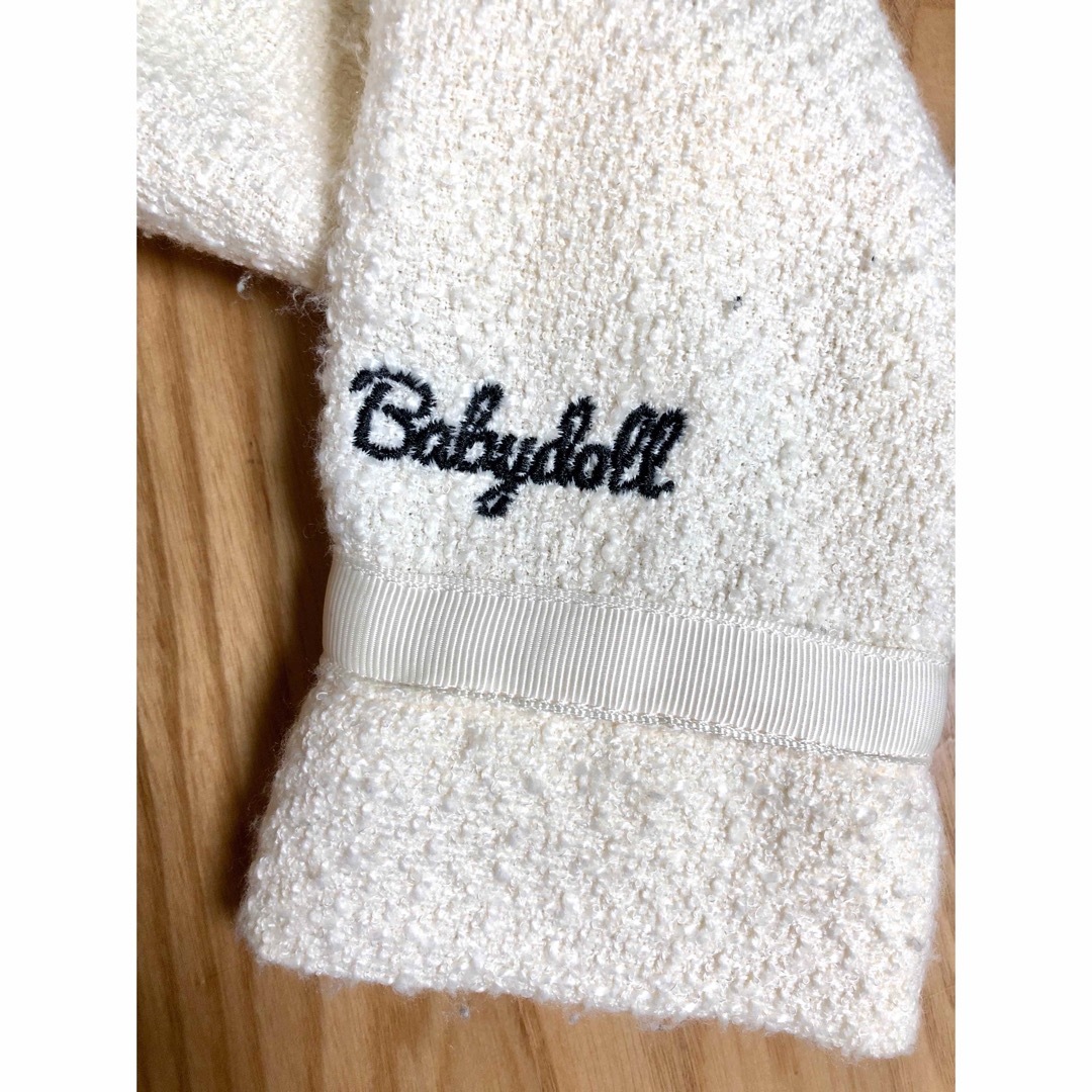 BABYDOLL(ベビードール)のBABY DOLL ジャケット オフホワイト 110 キッズ/ベビー/マタニティのキッズ服女の子用(90cm~)(ジャケット/上着)の商品写真