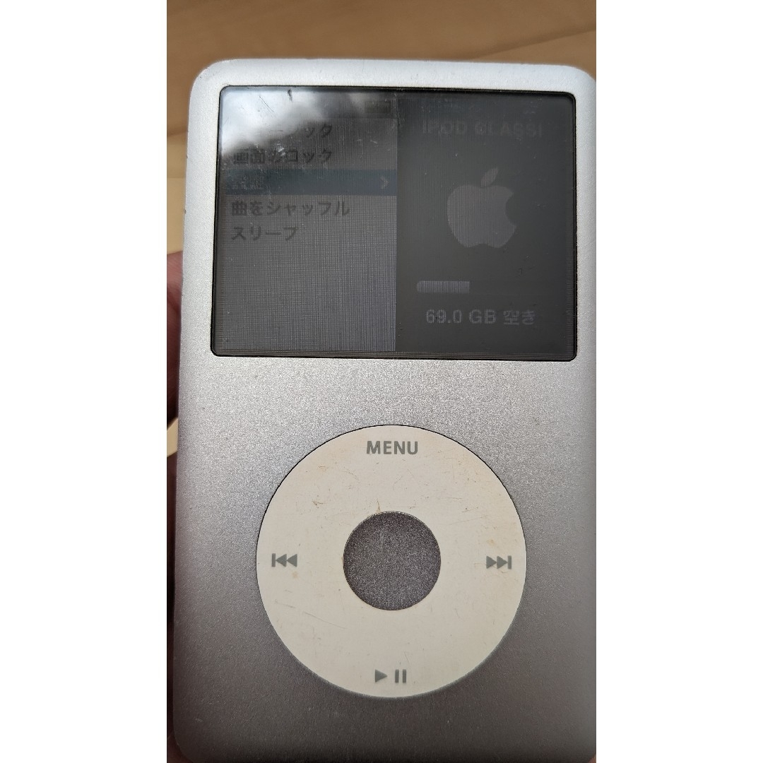 iPod classic 120GB ジャンク品 話題の行列 - ポータブルプレーヤー
