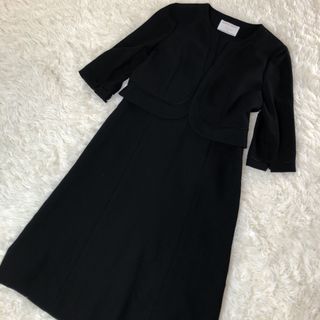 ソワール(SOIR)の【美品】ROND POINT フォーマルワンピース　11 Lサイズ　大きいサイズ(礼服/喪服)