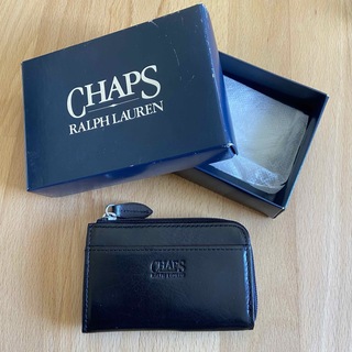 チャップス(CHAPS)のCHAPS チャップス　財布　キーケース　小物入れ　定期入れ　名刺入れ　ブラック(名刺入れ/定期入れ)